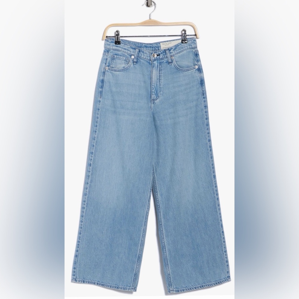 NWT! rag & bone Light Blue Lori cropped jeans - Picture 11 of 11